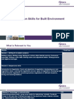 Communication Skills For Built Environment