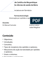 Apresentação de Farmacotoxicologia