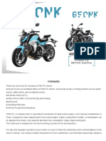 Owner Manual Cfmoto NK 400