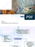 Clase Propiedades de Las Potencias