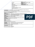 CHP 4 Grade 7 Lesson Plans