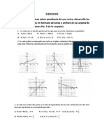 Taller Pendiente de Una Recta