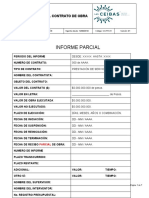 Co-Fr-31 Informe Parcial Contrato de Obra