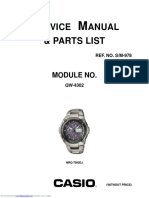 Ervice Anual & Parts List: Module No