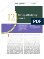 Capital Budgeting Decisions