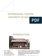 Experimental Theatre, University of Malasia