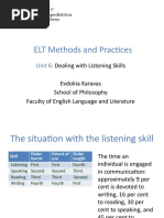 ELT Methods and Practices