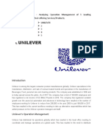 Unilever: Assignment