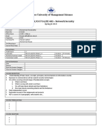 CS 473 CS 5714 EE 483-Network Security-Muhammad Fareed Zaffar