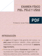 Examen Físico PIEL, PELO Y UÑAS