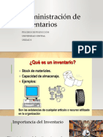 Administración de Inventarios