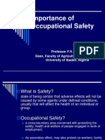 Importance of Occupational Safety