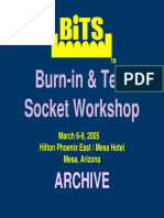 Burn-In & Test Socket Workshop: Archive