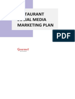 Restaurant Social Media Marketing Plan