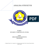 Tugas Analisa Struktur: Dosen: Sudarno Tampubolon.,St, MSC