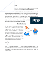 Drug Receptor Interaction