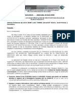 CARTA DE TRABAJO REMOTO para Docentes de La IE LTS - Huata