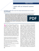 Dental Models Made With An Intraoral Scanner: A Validation Study