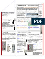 C2020 I & O and STD Wiring For C and A Probes