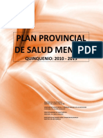 Plan Provincial de Salud Mental