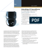 Videoedge Ip Speeddome: Ip Programmable Dome Cameras