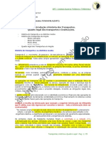 Transportes. Introd. Historia. Quadro Legal PDF