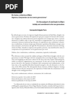 En Torno y Retorno A Marx. Vigencia y Compromiso Con Las Nuevas Generaciones - Concepción Delgado Parra