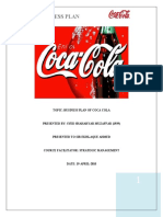 Coca Cola Business Scope