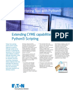 CYME Scripting Tool With Python®