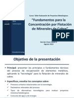 Fundamentos Concentracion Sulfuros PDF