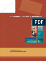 Tourism Economics Summary WEB PDF