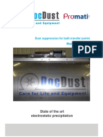 Care For Life and Equipment: Dust Suppression For Bulk Transfer Points Made in Germany