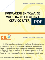 Diapositiva Toma de Muestra de Citología Cervico Uterina