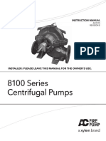 AC2515E 8100 Series Centrifugal Pumps IOM