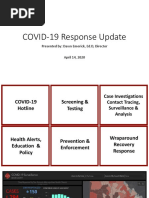 COVID Response by Metro Health