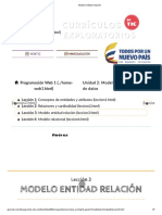 Modelo Entidad relaciónDPF