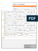 Ficha Analise de Credito Financiamento Imobiliário