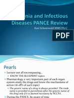 Pneumonia and ID PANCE Review