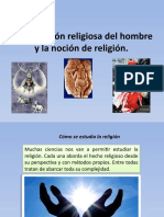 Tema 2 La Dimensión Religiosa Del Hombre y La Noción de Religión