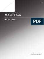 RX-V1500 U Rev1 PDF