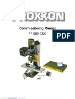 Commissioning Manual: FF 500 CNC