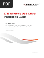 LTE Windows USB Driver: Installation Guide