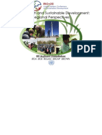 Green Growth and Sustainable Development: Regional Perspectives