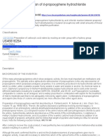 Propoxyphene Synthesis and Purification