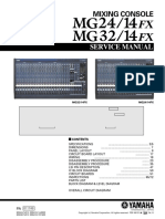 Service Manual: Mixing Console