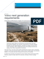 Volvo Next Generation Requirements