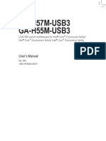 GA-H57M-USB3 GA-H55M-USB3: User's Manual