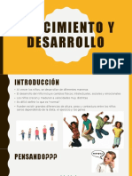 Crecimiento y Desarrollo