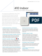 Cnpilot E410 Indoor: 802.11ac Wave 2 Dual Band 2X2 Indoor Access Point