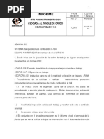 Mantenimiento Preventivo Instrumentacion Asociada Tanque de Crudo Combustible